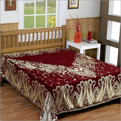 Rose Jacquard Bed Cover