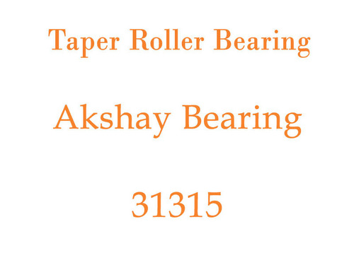 Tapered Roller Bearings 31315