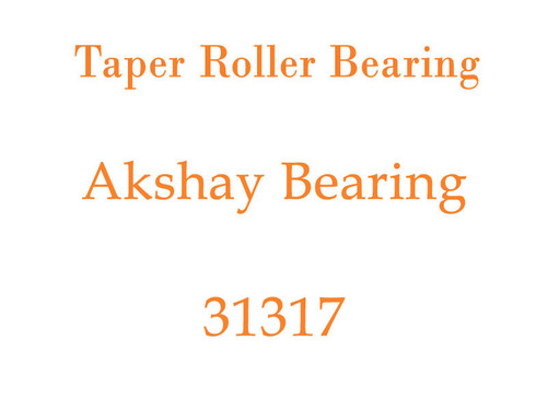 Tapered Roller Bearings 31317