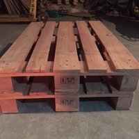 Heat Treated Wooden Pallets - Durable Timber Material, Ideal For Heavy-duty Shipping And Storage Solutions