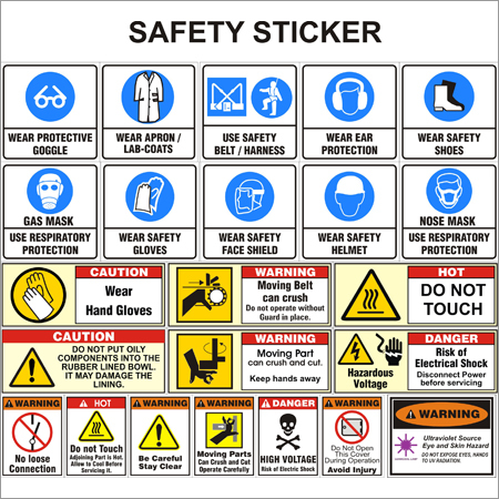 Safety Sticker