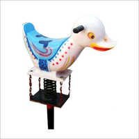 Spring Rider Ducks - Plastic Material, 12.5' X 5' Size, Multicolor Design | Engaging Spring Rider For Ages 4-9