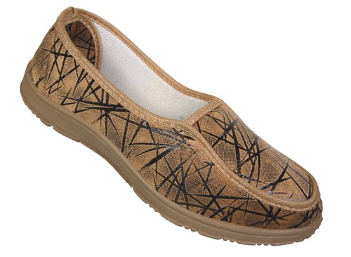 Belly 1511 - Mesh Synthetic Leather, Beige | Comfort, Support, Breathability, Lightweight, Velcro Closure