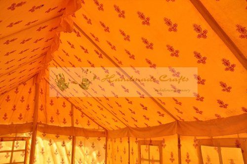 Interior Swiss Cottage Tents