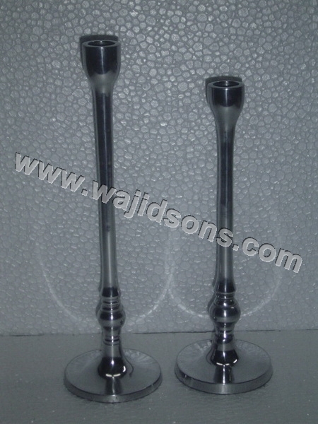 tall metal candle holders