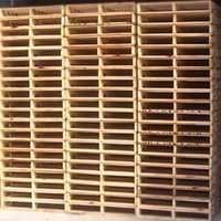 Two Way Wooden Pallets - Pine Wood, 1200x1000mm, 25kg, Load Capacity 1500kg | High Strength For Packaging & Storage Of Bulky And Light Goods