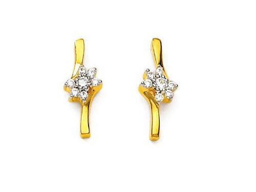 Bling! Diamond Accessories Daily Wear Fancy Style Earring # BGE032