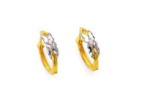 Bling! Diamond Accessories Daily WearHoop Style Fashion Earring # BGE039