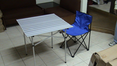 Folding Table & Chair