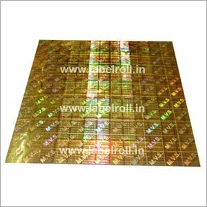 Transparent Hologram Sticker