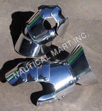 Medieval Gauntlets With 3 Lames