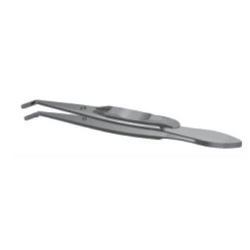 Muscle Holding Forcep MMS 3730R/3731L - Stainless Steel, 120mm, Curved Hooked Tips | Precise Grip, Secure Hold, Satin Finish