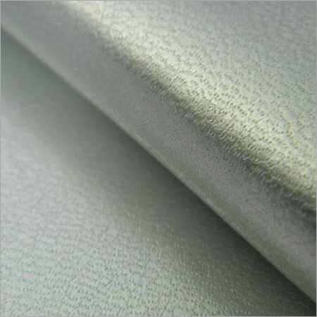 Metallic lining leather