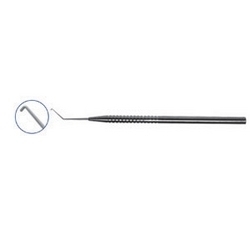 Sinskey Dialor MMS 1828 - Stainless Steel, 1828mm Length, 10mm Mirror Diameter | Precise Examination, Knurled Grip, Autoclavable, Bent Tip