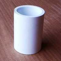 Upvc Coupler - 0.5-2 Inch, White Round Male Connection | High Durability, Leak Proof, Easy Installation, 7 Kg Working Pressure