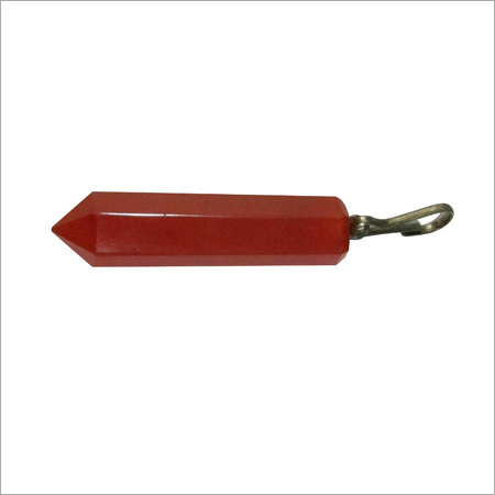 Red Carnelian Pencil Pendant