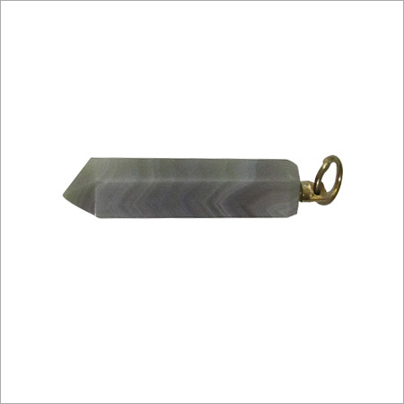 Banded Agate Pencil Pendant