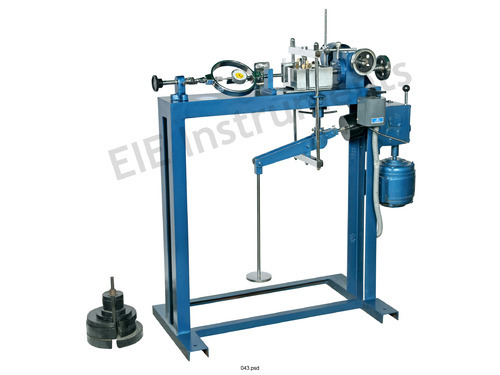 Blue Direct Shear Test Apparatus