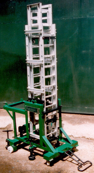 Tiltable Tower Extension Ladders