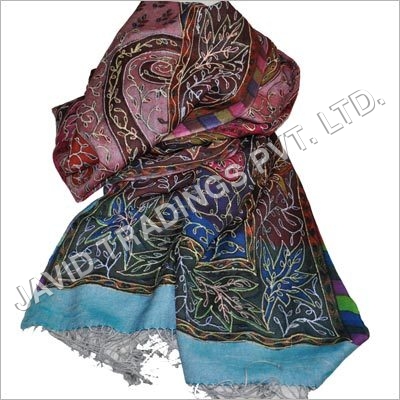 Silk Wool Painted