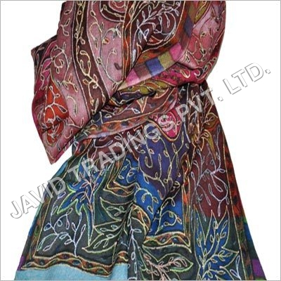 Silk Wool Painted
