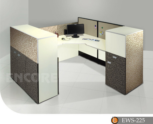 Modular Partitions & Workstations - Wood/Metal 72-75 Inches Beige | Modular Design Space Saving Customizable Durable Stylish