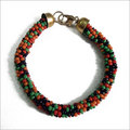 Costume Bracelet - Glass Beads, 6-8 Inches, Multicolor | Elegant Design, Durable Material, Stylish Accessory
