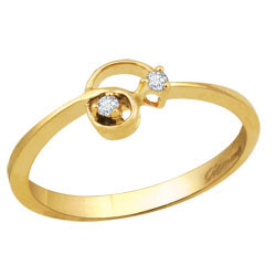 Unique Solitaire Diamond Studio Two Stone Fancy Rings # UQR018