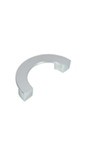Round Aluminium Handle