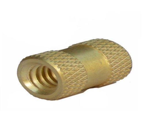 Brass Cross Knurling Insert Nut