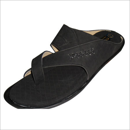 Black Mens Slipper