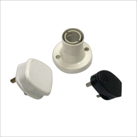 Holders & Top (PC) - Ceramic B22, Glossy White, 220-240V, 5A | Heat Resistant, Durable, Versatile, Easy Install
