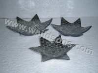 Candle Plate Star Mosaic