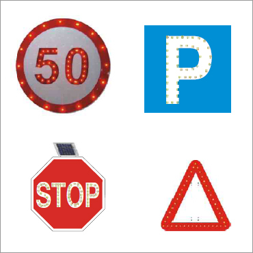 Solar Traffic Sign