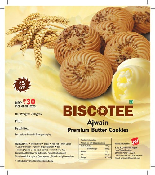 Biscotee Ajwain Cookies