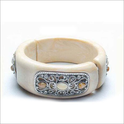 Elegant Stone Bangle