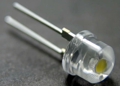 LED 8mm Half Watt