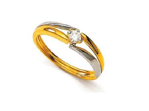 Unique Solitaire Diamond Single Stone Ring # UQR033