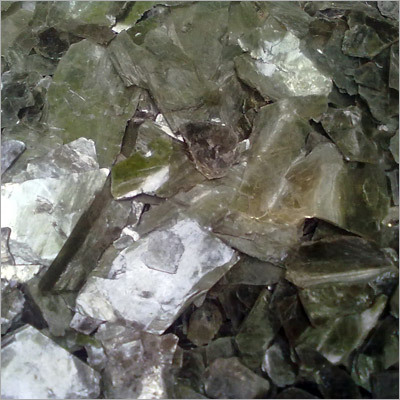 Industrial Green Mica Scrap
