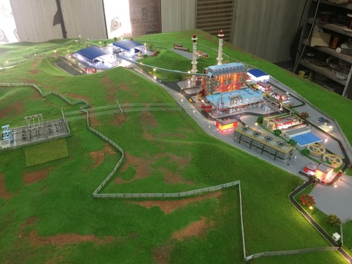 Scale model of Plant