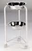 TWO TIER BOWL STAND