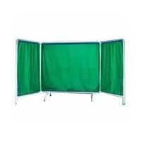 THREE FOLD SCREEN WITH CLOTH