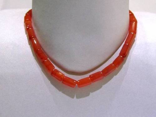 Red Carnelian Pipe String