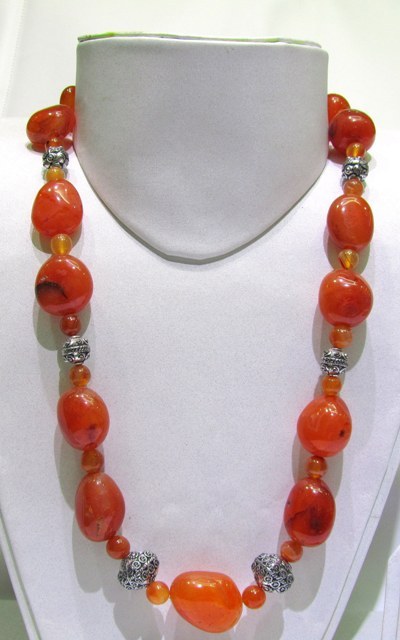 Red Carnelian Beads