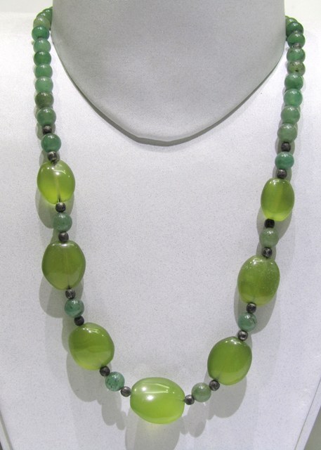Green Onyx & Green Aventurine shapes