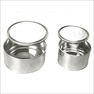 Round Full Open Mouth Tin Container