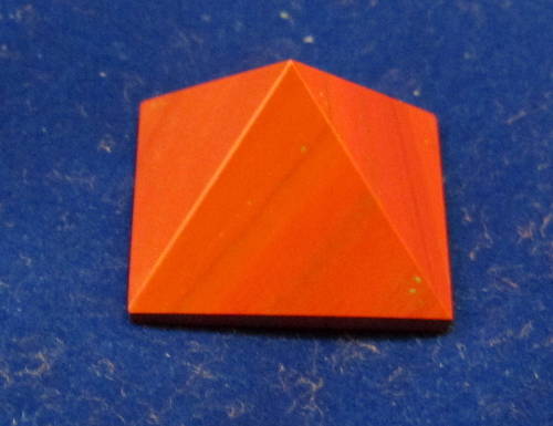 Red Jasper Pyramid