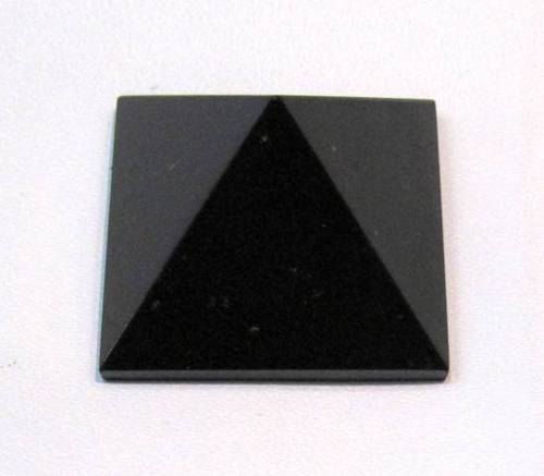 Black Agate Pyramid