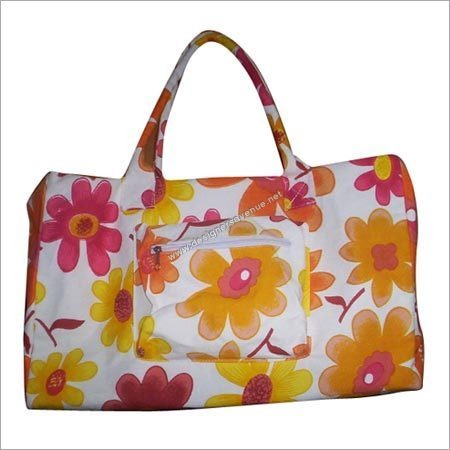 Cotton Canvas Printed Shopping Bag