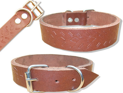 HIGH QUILITY HAND MADE DESGINING LEATHER DOG COLLAR (L024C)